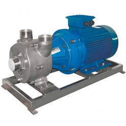 Pompa wirowa do mleka, serwatki LIVERANI EP 80 Inox, 900 l/min, TF/M, 15 kW, 1400 rpm, 380V, AISI 316, Seal Cer.-Grafite-NBR