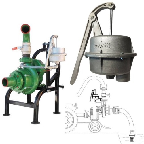 Pompe manuelle ROVATTI pour éliminer l'air de la ligne d'aspiration de la pompe PTO PRIMING PUMP -PAM