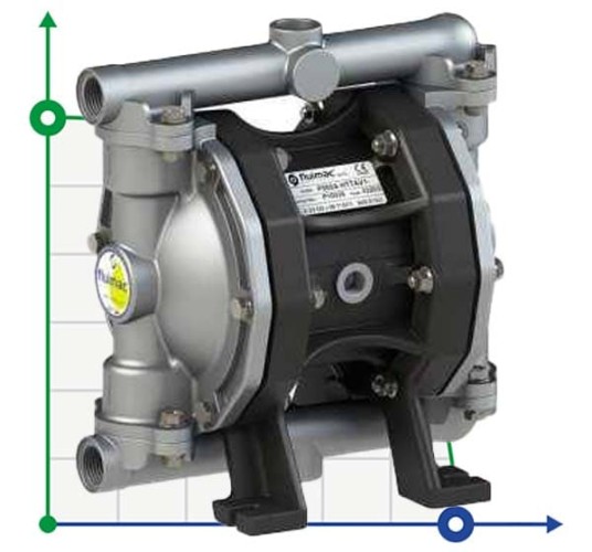 PHOENIX P50 ALU HYTREL + PTFE ATEX пневматичний мембранний насос
