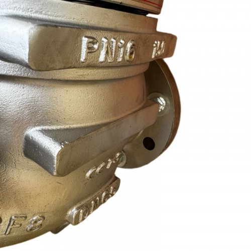 DN65 Регулирующий клапан с пневматическим приводом 10Р11Y-DNx6516Z-L112C-C (корпус CF8, седло SS304) с позиционером YT-1000, вход 4-20мА, Ex