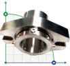 Uszczelka kasetowa R–Convertor 65, SIC/SIC, VITON, 304