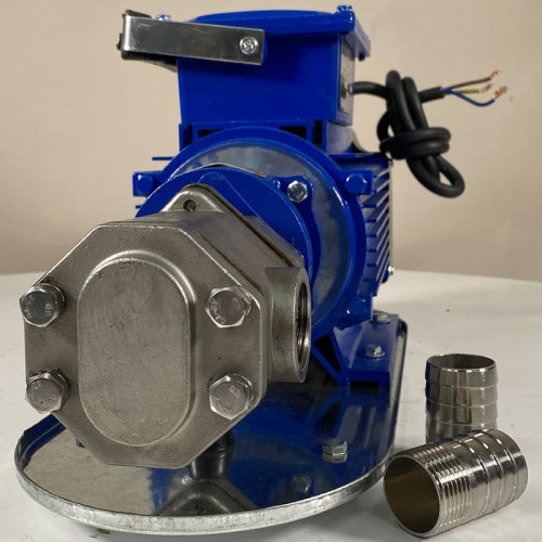 Шестеренчастий насос перекачування гас WCB-100/380В 50Гц, 100 л/хв, 30 м, AISI 304, 1,1 кВт, 2900 об/хв, Ex