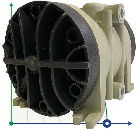 Pneumatic Diaphragm Pump PHOENIX 10-PP 1/4, P10P-HTTPV1