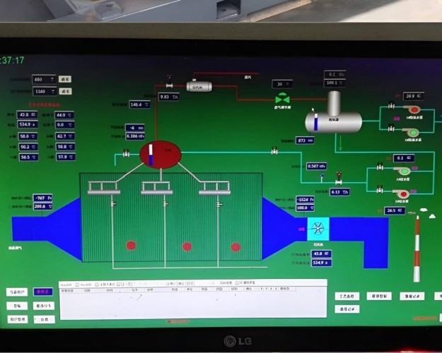 Steam turbine B0.4-1.4/0.2 400 kW