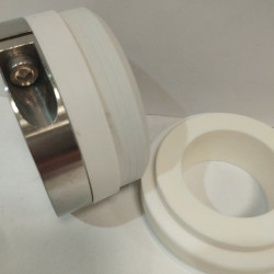 Wellendichtung R-10R 1.1/2, SIC/SIC, PTFE, 304, V