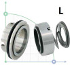 Sello de bomba mecánica FRISTAM R-FR 22, R, CAR/SS, EPDM, 304