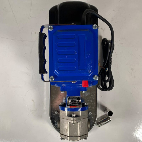 Pompe à engrenages en acier inoxydable pour le pompage de liquides visqueux WCB-50/220V 50Hz, 25 l/min, 30 m, AISI 304, 0,55 kW, 1400 tr/min, Ex