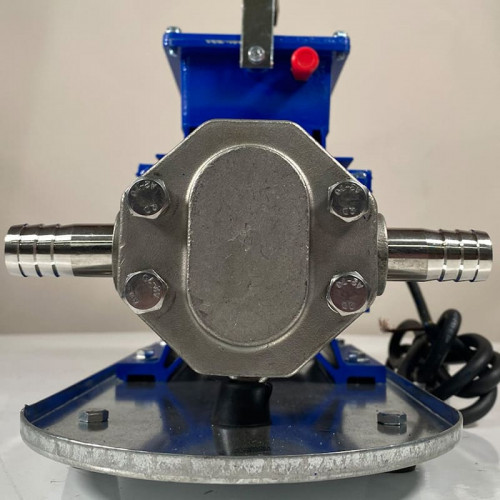 Pompe à engrenages en acier inoxydable pour le pompage de liquides visqueux WCB-50/220V 50Hz, 25 l/min, 30 m, AISI 304, 0,55 kW, 1400 tr/min, Ex