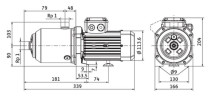 MEDANA CH1-L.402-1/E/E/10T насос WILO многоступенчатый для водоснабжения