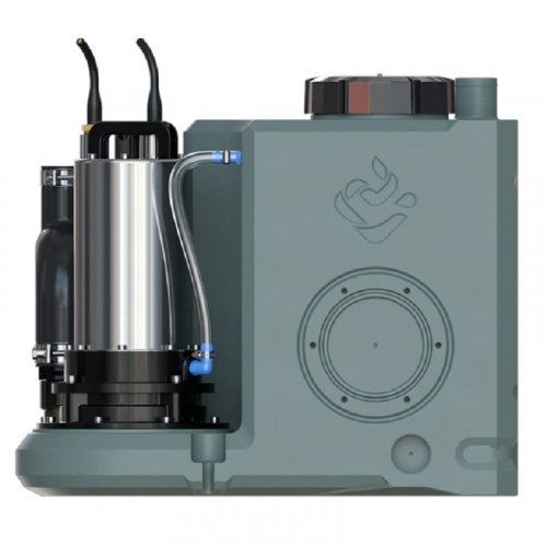 Stacja magazynowa Sololift z mechanizmem tnącym z dwiema pompami i panelem sterowania AIZL-SC750W Double, 15,5/13,5, 0,75 kW, 220 V, 2800 obr./min