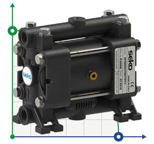 Пневматичний мембранний насос SEKO Duotek AF7 PVDF