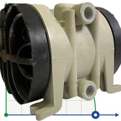 Druckluft-Membranpumpe PHOENIX 20-PP 3/8, P20P-HTTPV1