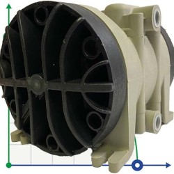 Druckluft-Membranpumpe PHOENIX 20-PP 3/8, P20P-HTTPV1