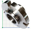 Uszczelnienie kasetowe R-ZF 85, SIC/SIC, VITON, 304