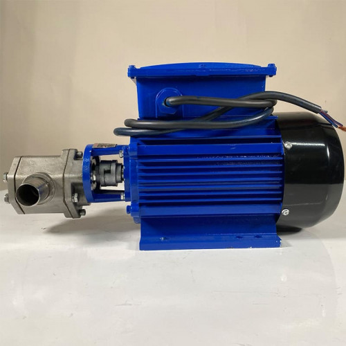 Edelstahl-Zahnradpumpe für Motoröl WCB-100/220V 50Hz, 50 l/min, 30 m, AISI 304, 1,1 kW, 1400 U/min, Ex