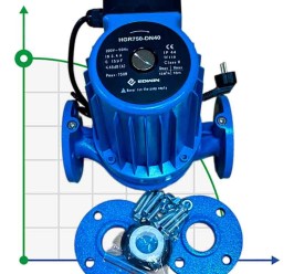 Циркуляционный насос с мокрым ротором для котельной HGR750-DN40, 220V