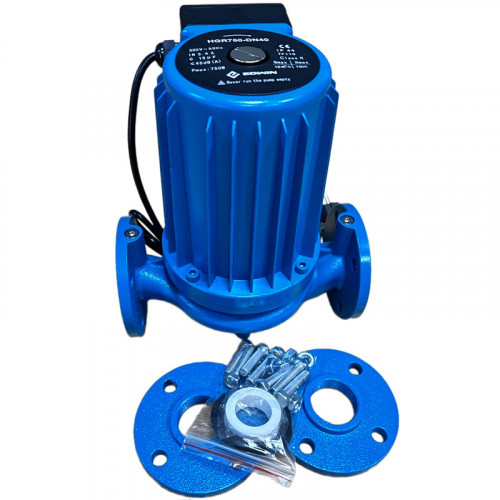 Циркуляционный насос с мокрым ротором для котельной HGR750-DN40, 220V