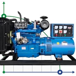 Промышленный дизельный генератор XHY-R50GF з ATS, двигатель Ricardo 62,5kVA, 50kW, 380V/50HZ открытого типа