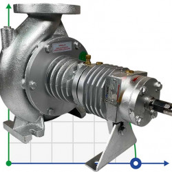 Bomba de aceite caliente EMSE EKY 65-160, 18,5 kW, 2900, sin motor