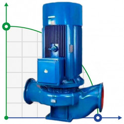 IRG TKG 250/235-37/4 (500/17), 37 kW, 1480 vertical centrifugal pump