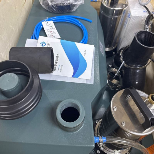 Установка для подъема канализационных стоков с двумя насосами и пультом управления AIZL-1500W Double, 30/13, 1,5 кВт, 220V, 2800 об/мин