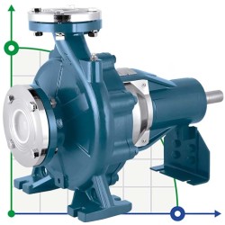 Cantilever irrigation pump BS 50-315/750 (54/155), 75kW, 2900 without motor