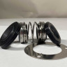 Sello del eje de la bomba doble R-4702 20, СAR/CER/SIC/SIC, NBR, 304