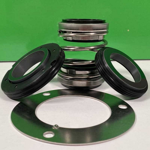 Sello del eje de la bomba doble R-4702 20, СAR/CER/SIC/SIC, NBR, 304