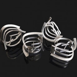 Metalowe Siodło Novalox-M, AISI 304, 50 mm, VFF