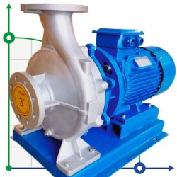 BGWH 80-315(I) (50/32), 11kW, 1450 - насос нержавіючий горизонтальний