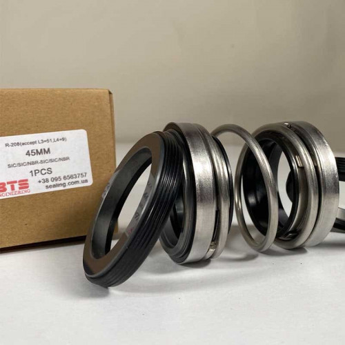Doppelenddichtung R-208 35, CAR/SIC/CAR/SIC, EPDM, 304