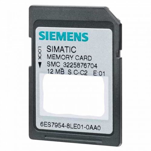 6ES7954-8LE04-0AA0 карта памяті S7-1x00 CPU/SINAMICS, 3, 3V Flash 12 МБ