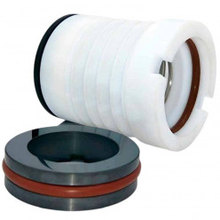 Mechanical seal for chemical pump QHB with PTFE bellows R-WB3 25, L, CAR/SIC, VITON, 304