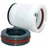 Mechanical seal for chemical pump QHB with PTFE bellows R-WB3 25, L, CAR/SIC, VITON, 304