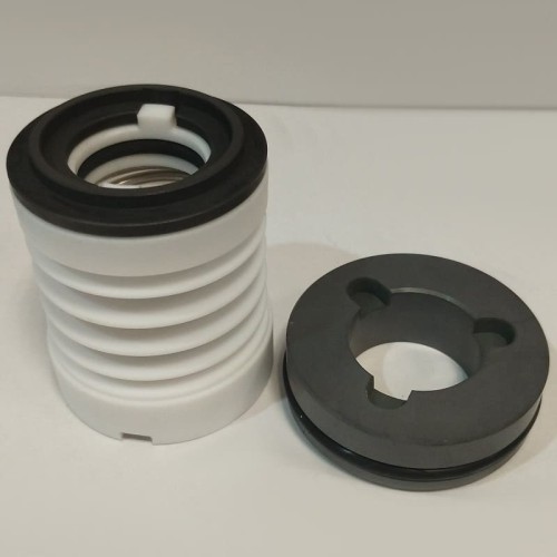 Механічне ущільнення хімічного насосу QHB із PTFE сильфоном R-WB3 25, L, CAR/SIC, VITON, 304