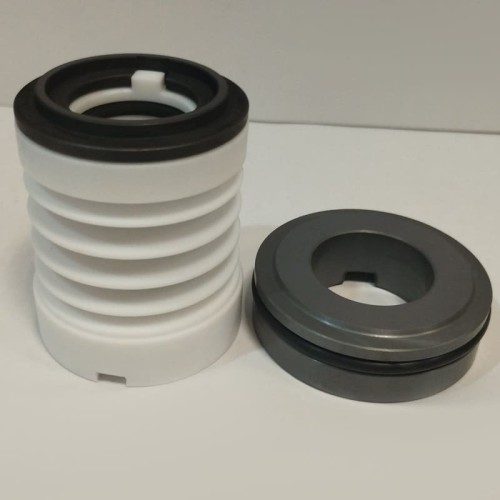 Механічне ущільнення хімічного насосу QHB із PTFE сильфоном R-WB3 25, L, CAR/SIC, VITON, 304