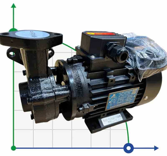 Vortex oil pump WM-10, 380V -30°C+200°C