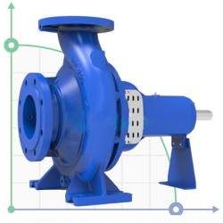 BTKF 40-200 Einstufige konsolen Pumpe , ohne Motor (3000)