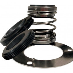 Sello del eje de la bomba doble R-4702 30, СAR/CER/SIC/SIC, NBR, 304