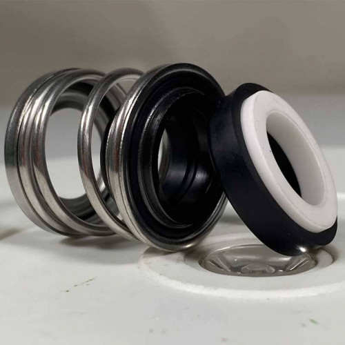 Gleitringdichtung für Pumpenwelle Werk R-110 15, CAR/CER, VITON, 304