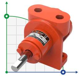 Шестеренчатий насос для миючих засобів Kupar KIPK 3/8 дюйма, 0,012-0,175 м3/год