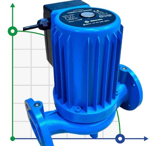 Umwälzpumpe HGR1100-DN50, 220V mit Nassläufer