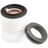 Mechanical seal for chemical pump with PTFE bellows R-WB3 25, S, CAR/SIC, VITON, 304