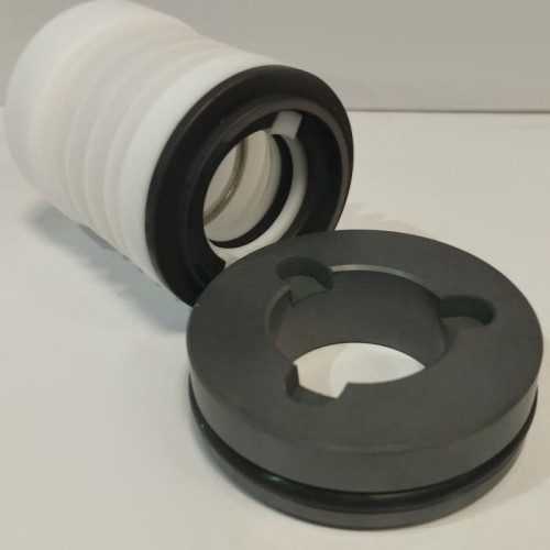 Механічне торцеве ущільнення насосу для хімії із PTFE сильфоном R-WB3 25, S, CAR/SIC, VITON, 304