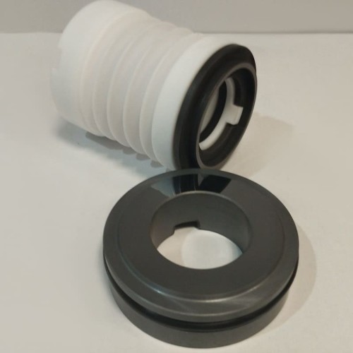 Механічне торцеве ущільнення насосу для хімії із PTFE сильфоном R-WB3 25, S, CAR/SIC, VITON, 304