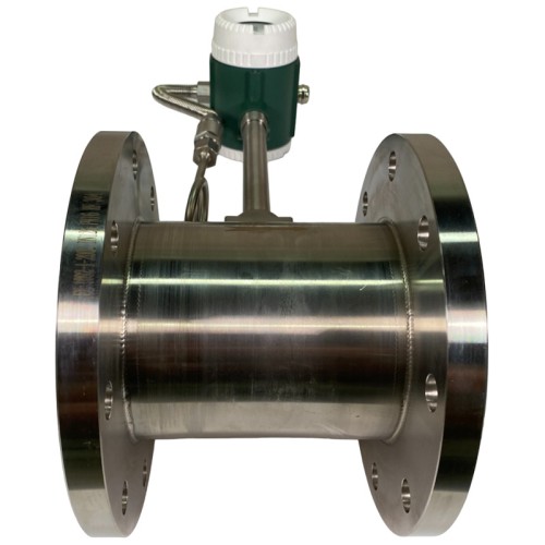 DN125 Вихревой расходомер из нержавеющей стали KLUGB PN16 RF DIN фланец, для пара 0.75-11 t/h <1,6 МПа, <250°C, 4-20mA, ExdIIBT6