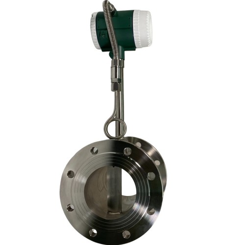 DN125 Вихревой расходомер из нержавеющей стали KLUGB PN16 RF DIN фланец, для пара 0.75-11 t/h <1,6 МПа, <250°C, 4-20mA, ExdIIBT6