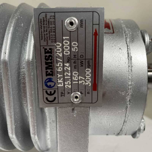 Pompe à huile thermique EMSE EKY 65-200, 37 kW, 2900, sans moteur