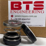 Uszczelnienie mechaniczne do pomp R-156 14, CAR/CER, EPDM, 304