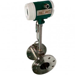 DN80 Débitmètre à vortex en acier inoxydable AISI 316 KLUGB/PN16 bride, pour vapeur 175-2700 kg/h (densité 2,7 kg/m3) 1,6 MPa, 150°C, 4-20 mA+RS485
